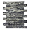 Natural Grey Quartzite Mini Stacked Stone Panels China